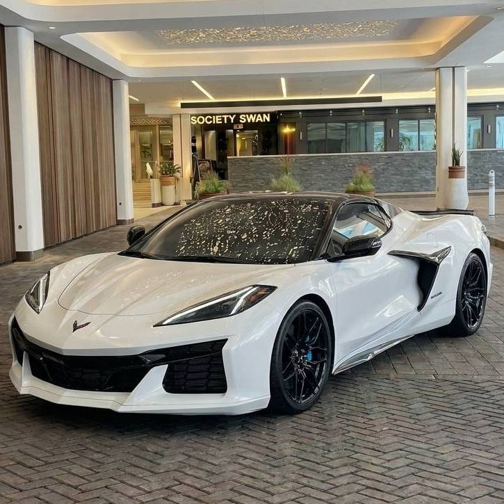 Chevy Corvette Z06 With Titanium Exhaust